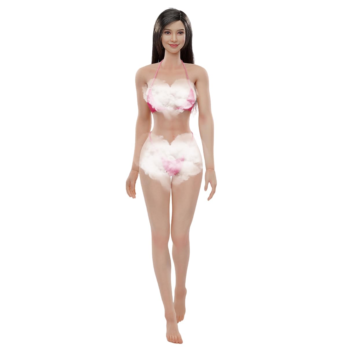 Amazon | HiPlay VERYCOOL 1/6 シームレス 女性 素体 中胸版 足取れ